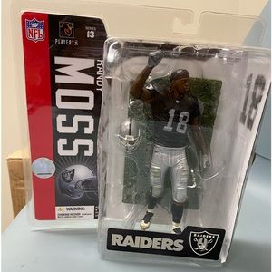 Players inc NFL collectors RANDY MOSS Series 13 RAIDERS